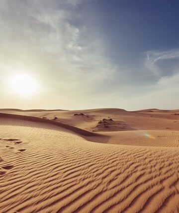 imagem de deserto