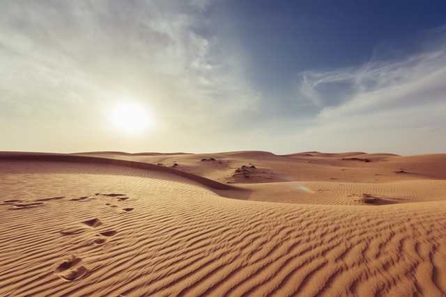 imagem de deserto